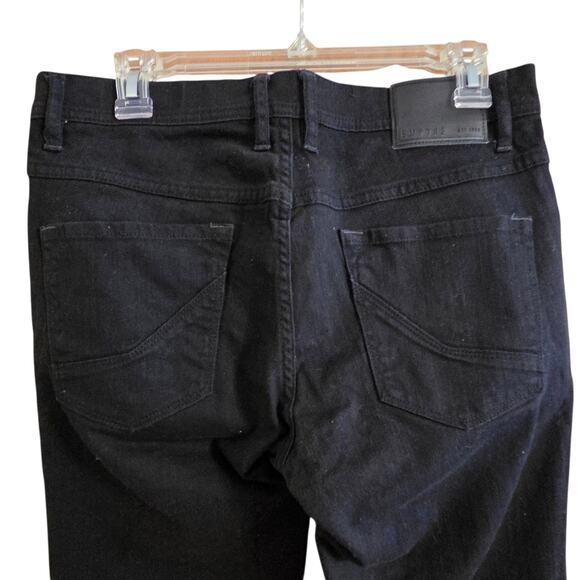 Empyre Skeletor Black Skinny Fit Jeans size 32x31, low rise - Picture 6 of 10